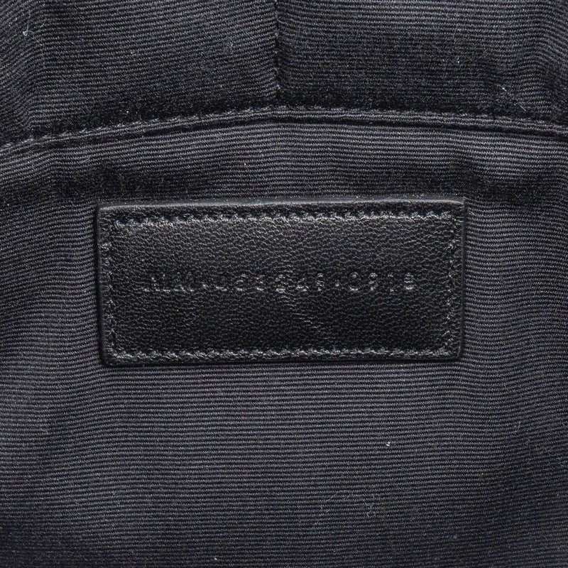 Saint Laurent Black Leather Clutch