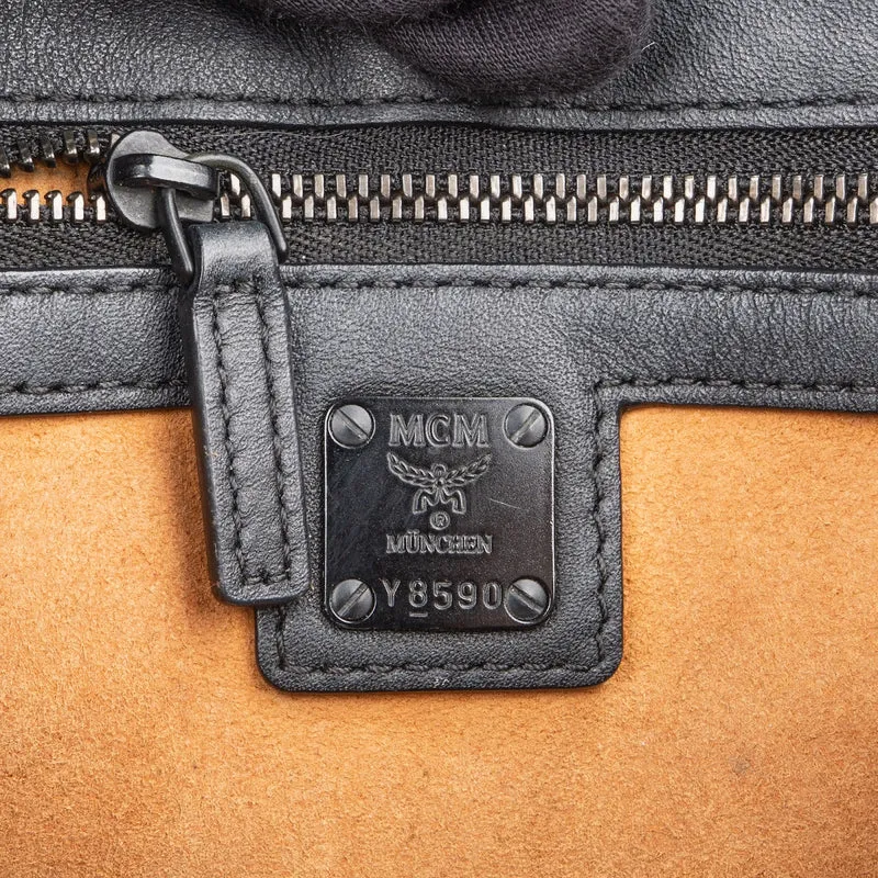 MCM Monogram Aren Mini Tote in Visetos Handbag