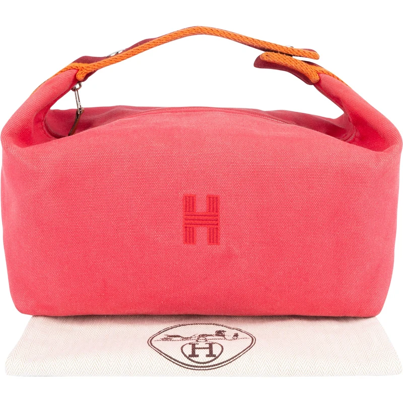 Hermès Canvas Bride-a-Brac Case Toiletry Bag
