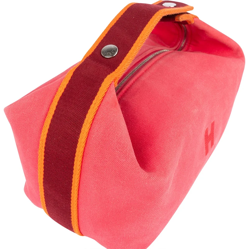 Hermès Canvas Bride-a-Brac Case Toiletry Bag