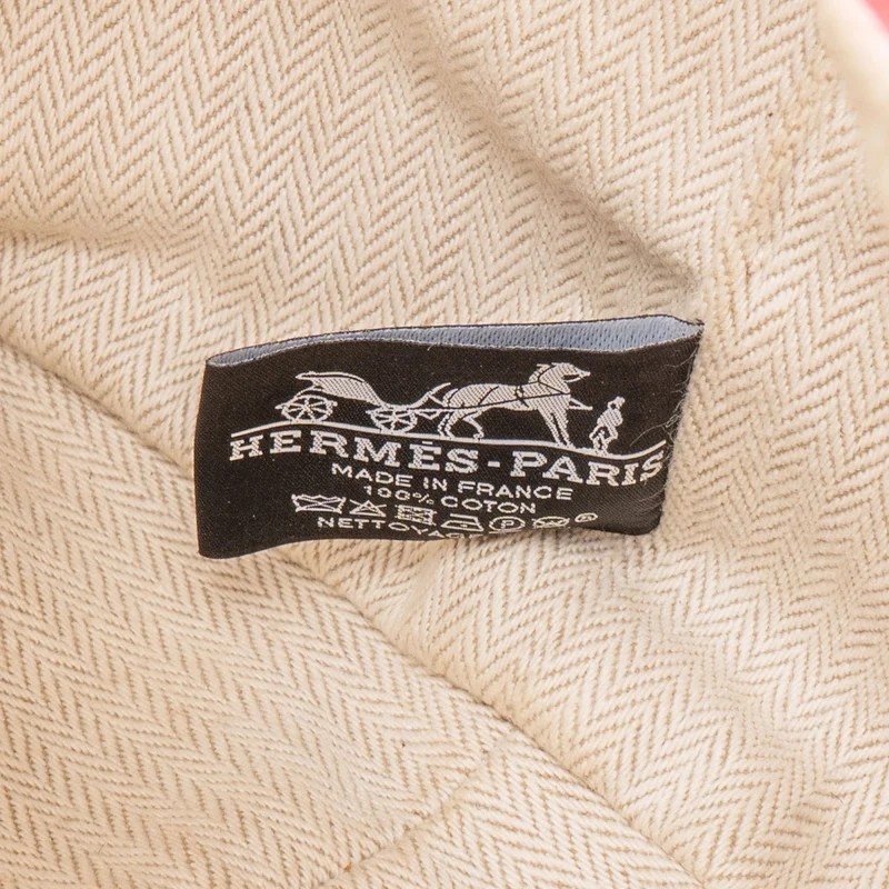 Hermès Canvas Bride-a-Brac Case Toiletry Bag