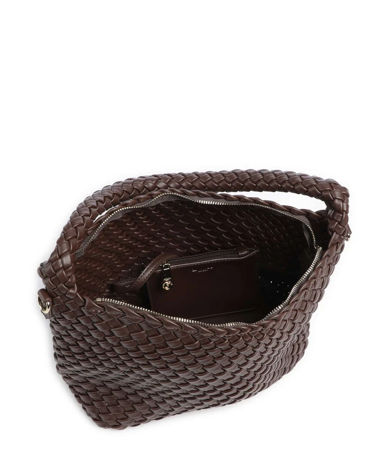 Dune London Deliberate M Bucket Handtasche brown