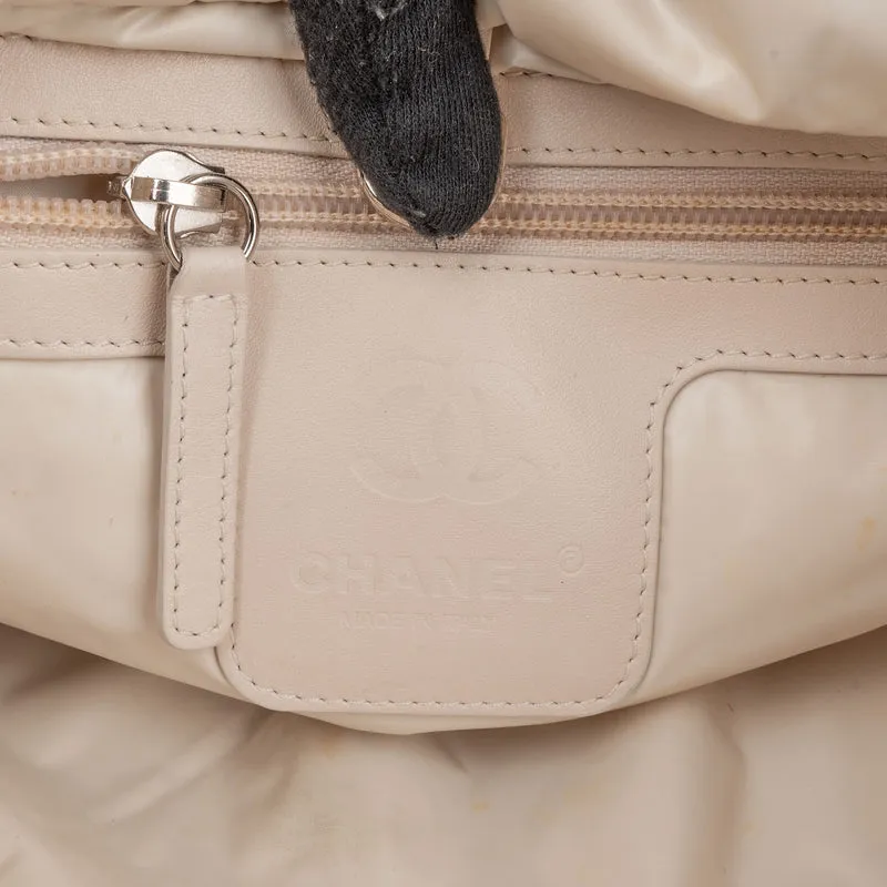 Chanel Nylon Tweed Look Coco Cocoon Tote Handbag