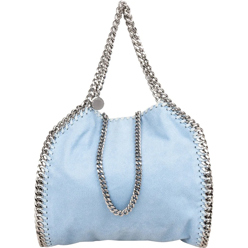 Stella McCartney Shaggy Falabella Fold Over Tote Crossbody Handbag