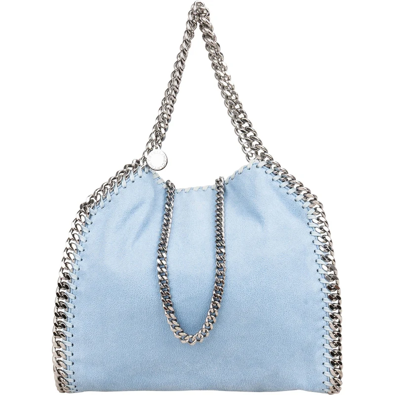 Stella McCartney Shaggy Falabella Fold Over Tote Crossbody Handbag