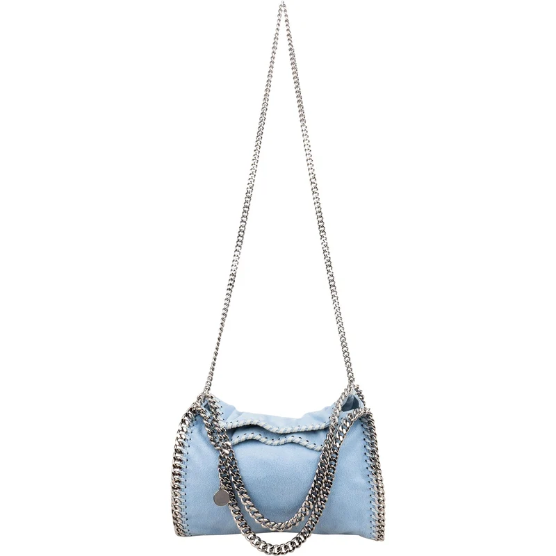 Stella McCartney Shaggy Falabella Fold Over Tote Crossbody Handbag