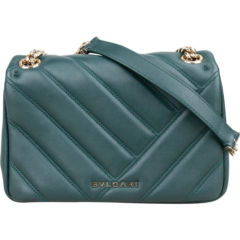 Bulgari Quilted Calfskin Serpenti Forever Shoulder Crossbody Bag
