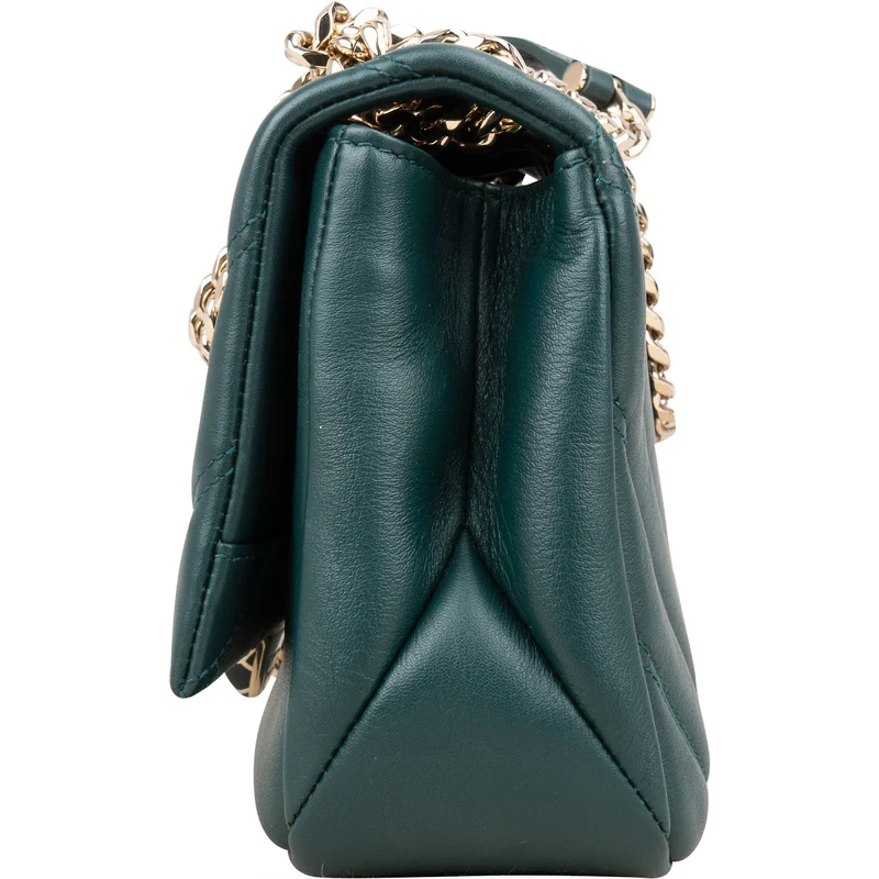 Bulgari Quilted Calfskin Serpenti Forever Shoulder Crossbody Bag