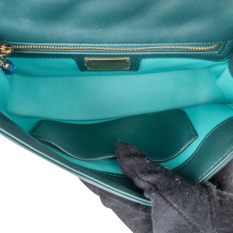 Bulgari Quilted Calfskin Serpenti Forever Shoulder Crossbody Bag
