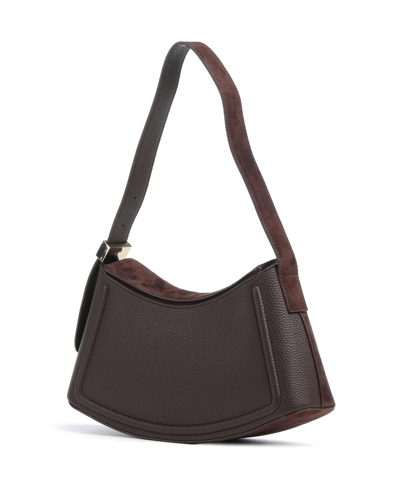 Dune London Dependent Schultertasche brown