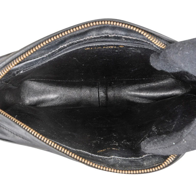 Chanel Pony Hair & Leather Tassel Camera Crossbody Bag