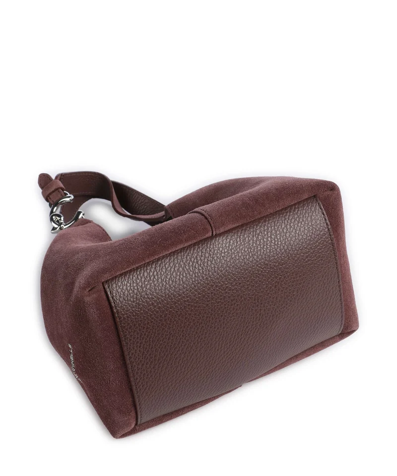 Coccinelle C-Easy Suede Handtasche berry
