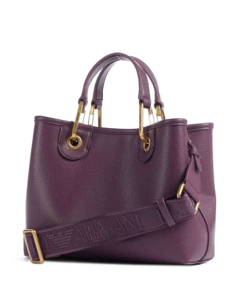 Emporio Armani My EA S Handtasche aubergine/foliage