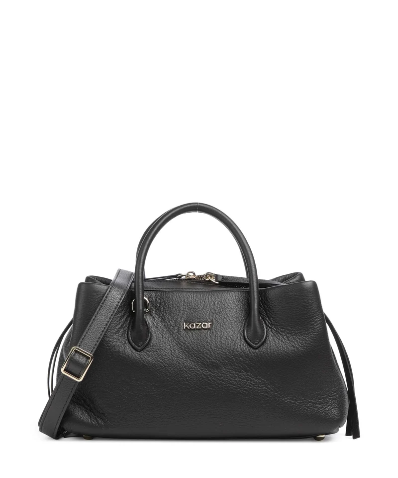 Kazar Lirre Umhängetasche dark brown