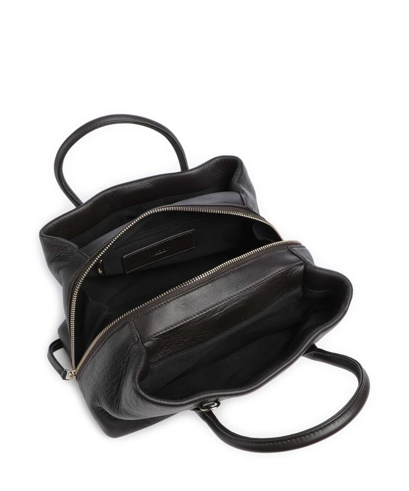 Kazar Lirre Umhängetasche dark brown