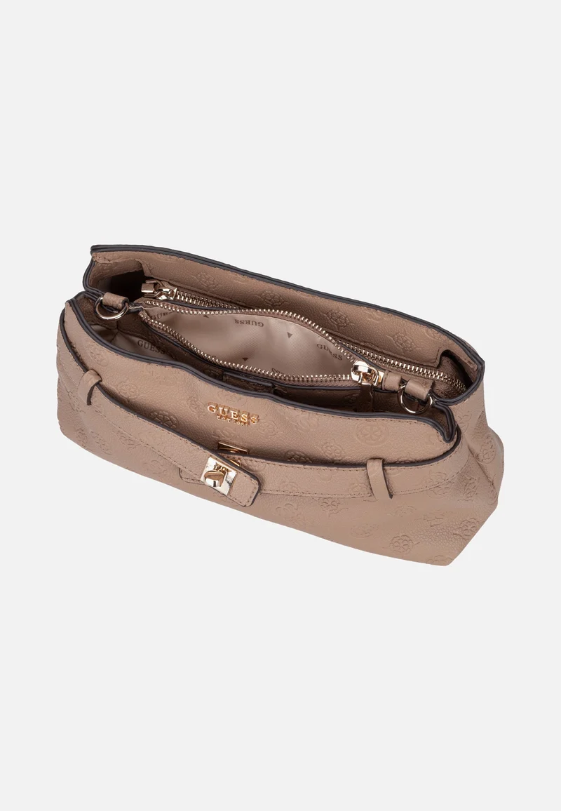 Ella Logo Girlfriend 46730 Beige Logo - Crossbody Bag