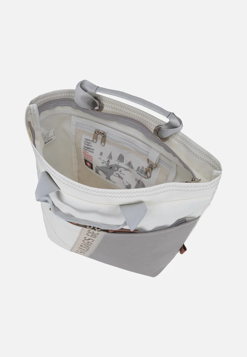 Kaje Stencil Weiss/Grau - Rucksack