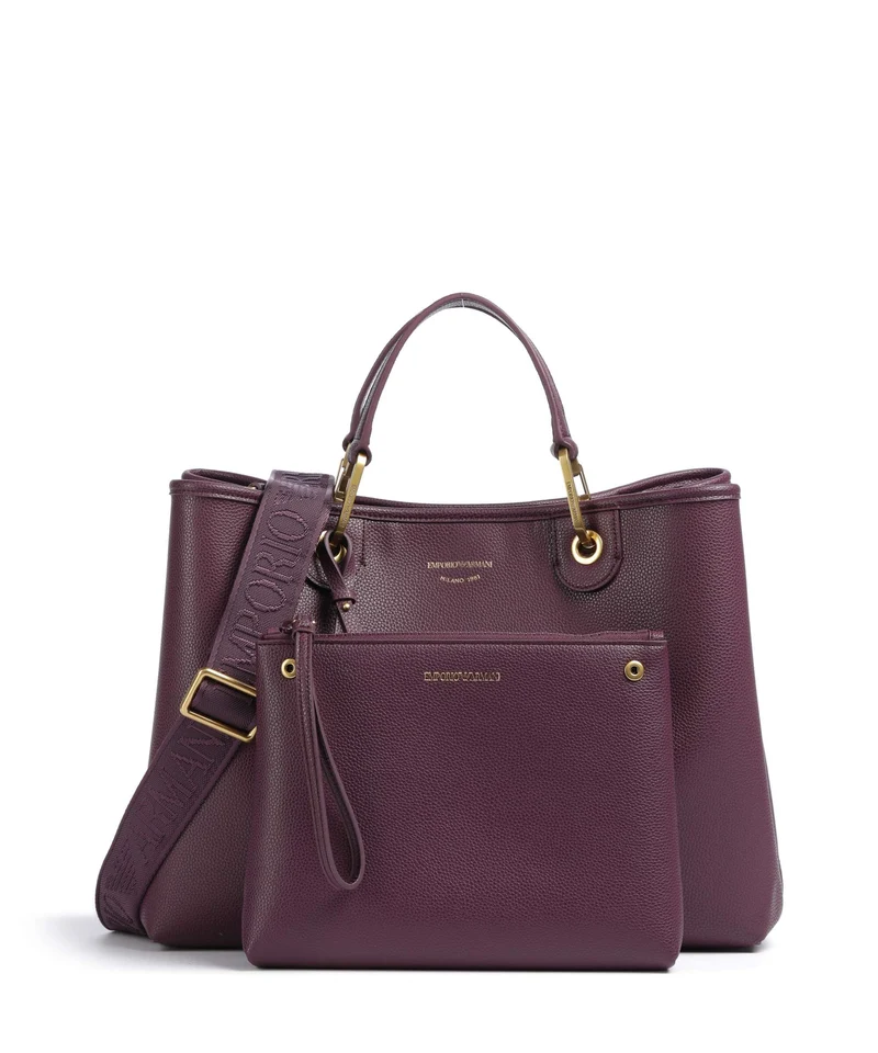 Emporio Armani My EA M Handtasche aubergine/foliage