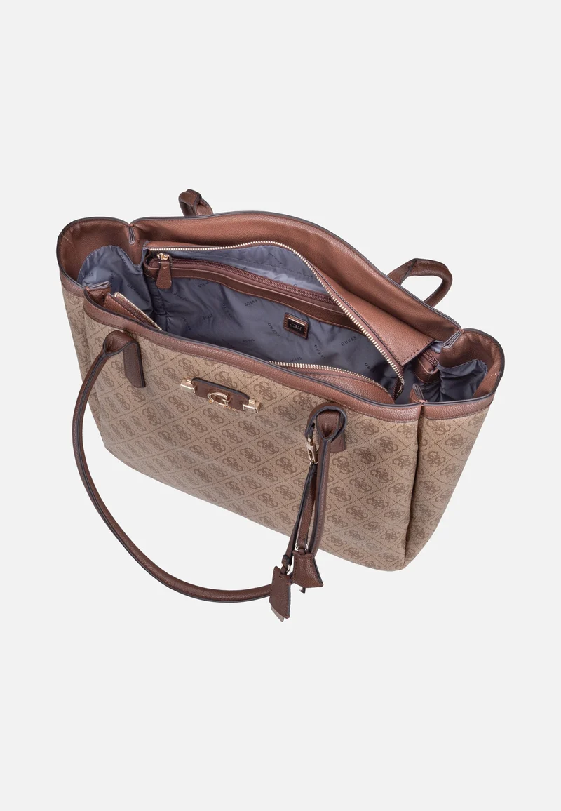 Lindsey 49024 Latte Logo - Shopper