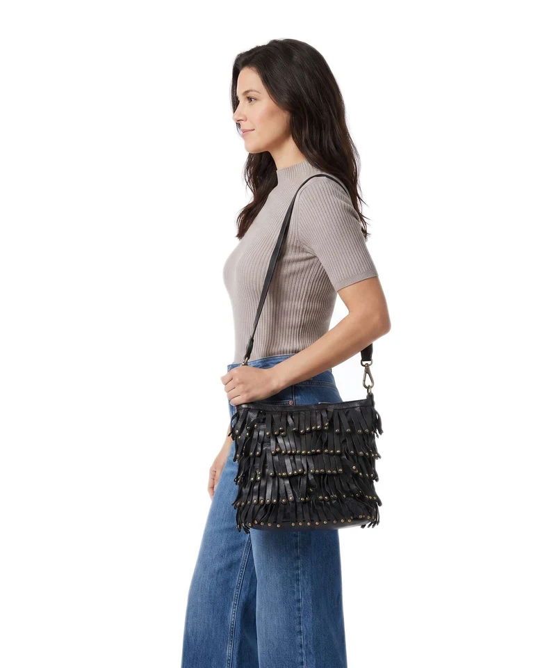 Campomaggi Schultertasche blue