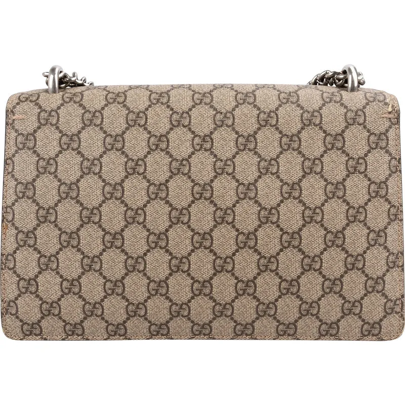Gucci Monogram GG Supreme Canvas Dionysus Shoulder Bag