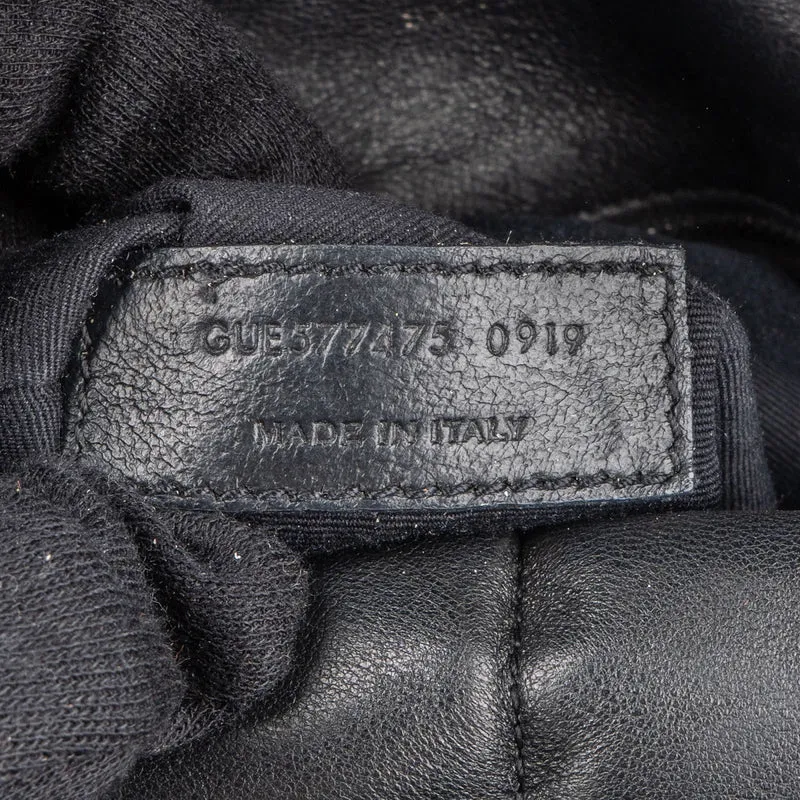 Saint Laurent Quilted Lambskin Medium Puffer Crossbody Bag