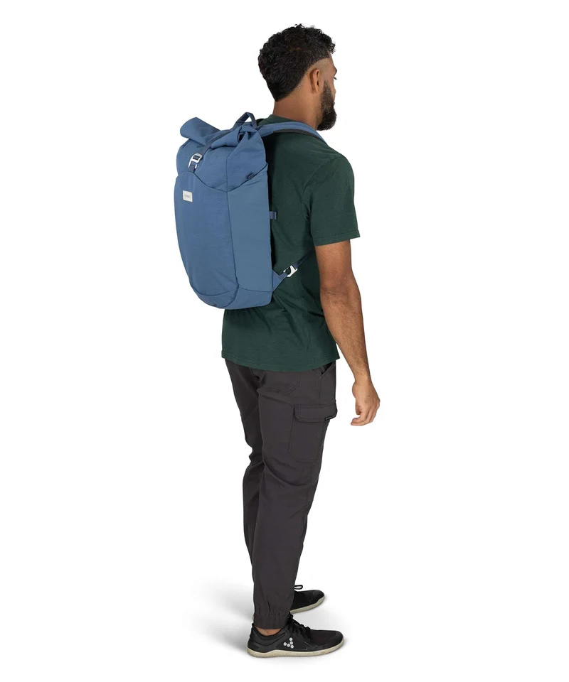 Osprey Arcane Rolltop Rucksack moon beige/pine leaf