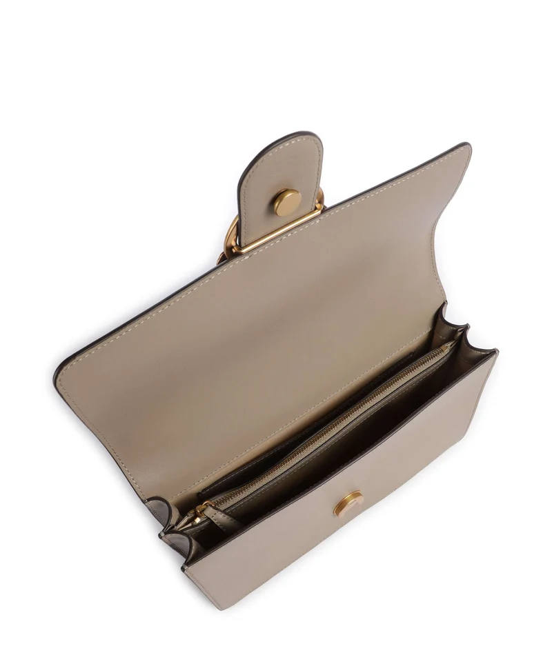 Pinko Love One Classic Umhängetasche grigio talpa/antique gold