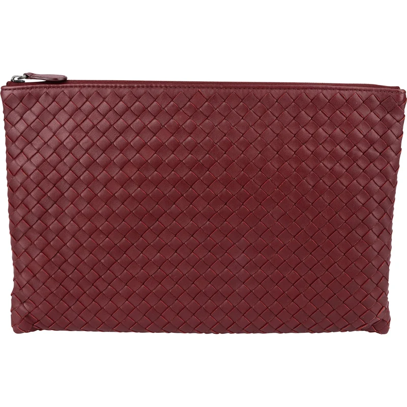 Bottega Veneta Intrecciato Leatehr Pouch Clutch