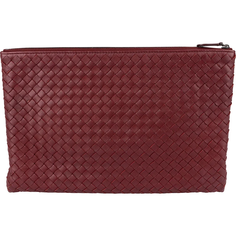 Bottega Veneta Intrecciato Leatehr Pouch Clutch