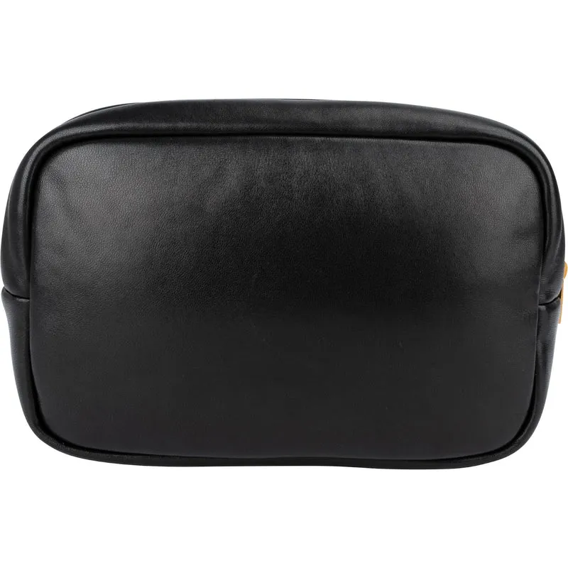 Yves Saint Laurent Soft Calfskin Leather Pouch Bag