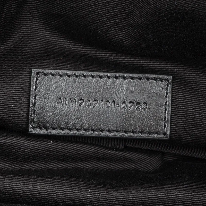 Yves Saint Laurent Soft Calfskin Leather Pouch Bag