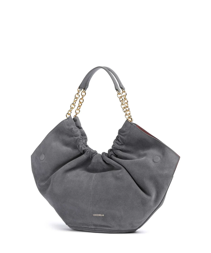 Coccinelle Smash Suede Beuteltasche stove