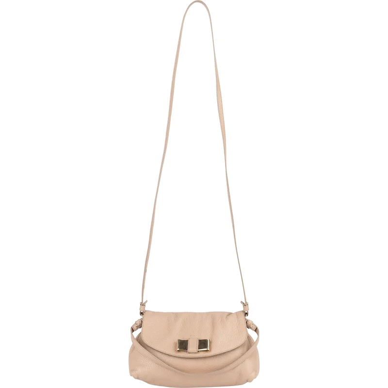 Chloé Grained Leather Lily Crossbody Bag