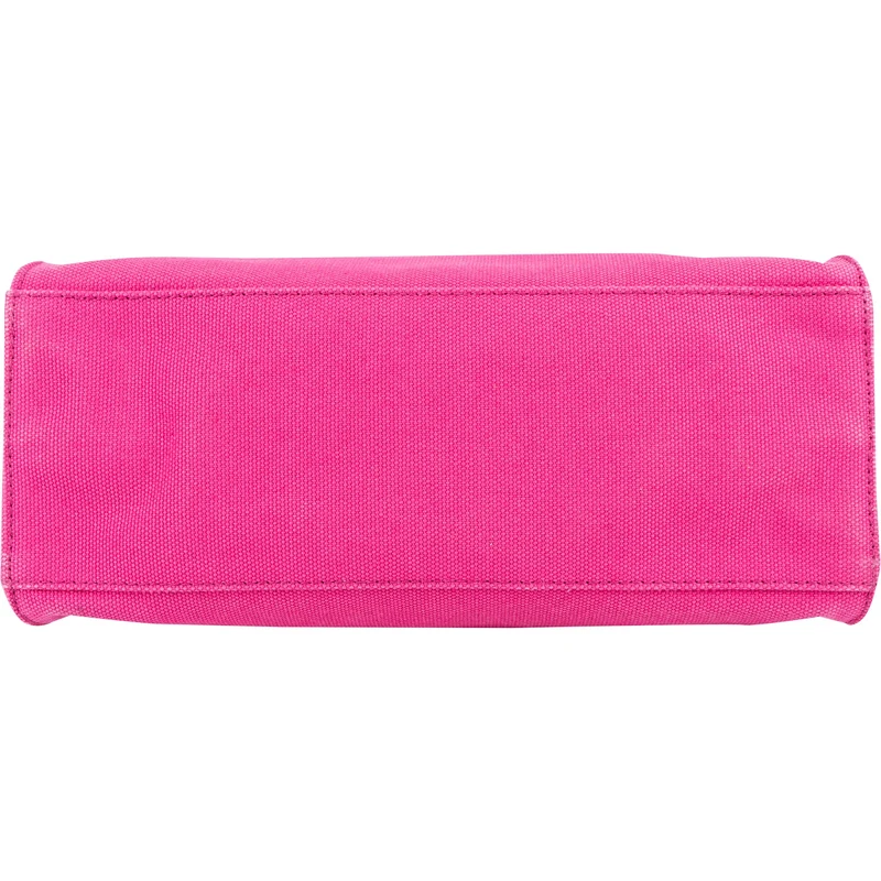 Prada Canapa Cotton Triangle Pouch Bag