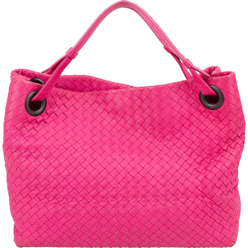 Bottega Veneta Intrecciato Nappa Leather Cesta Handbag