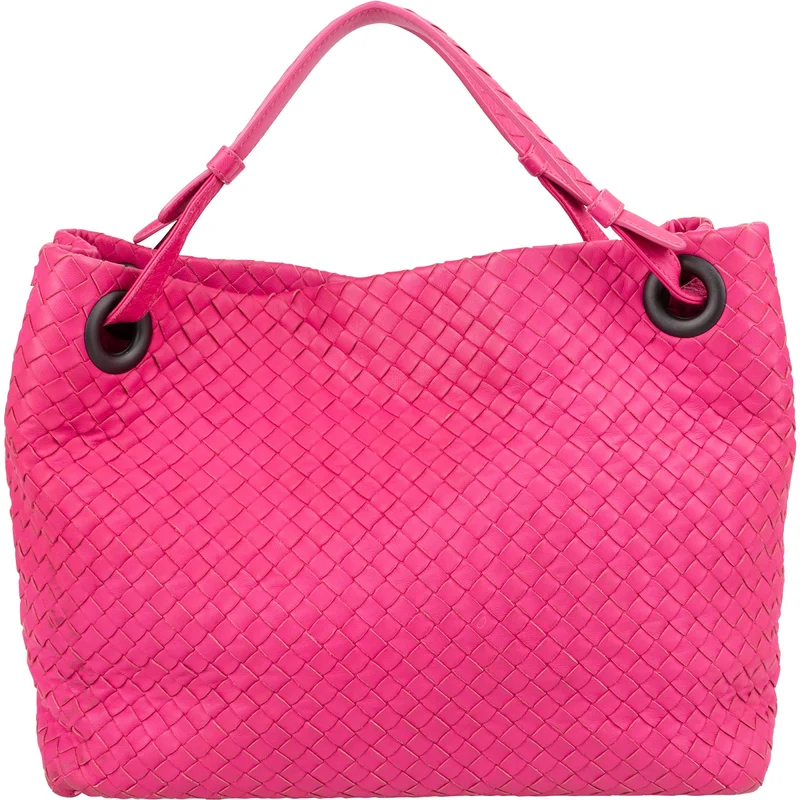 Bottega Veneta Intrecciato Nappa Leather Cesta Handbag