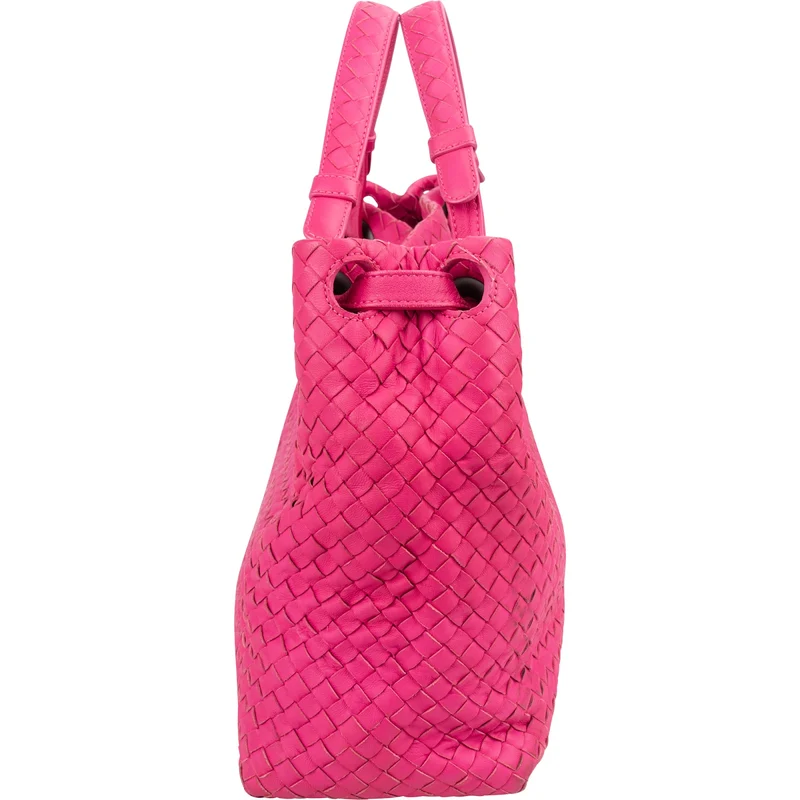 Bottega Veneta Intrecciato Nappa Leather Cesta Handbag