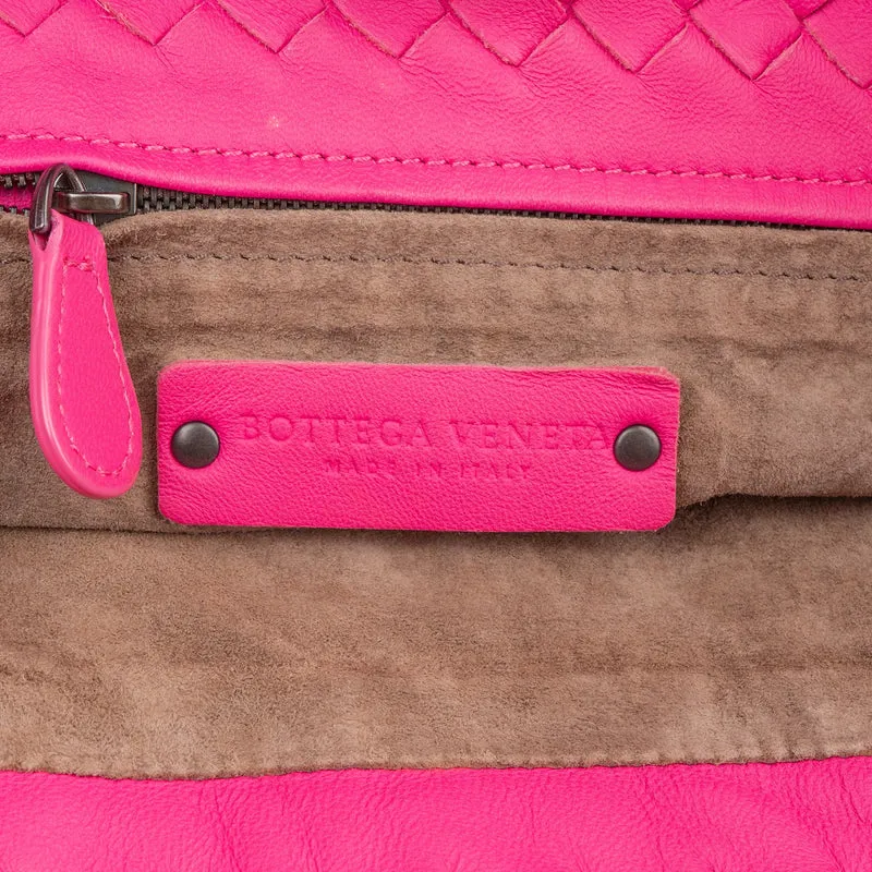 Bottega Veneta Intrecciato Nappa Leather Cesta Handbag