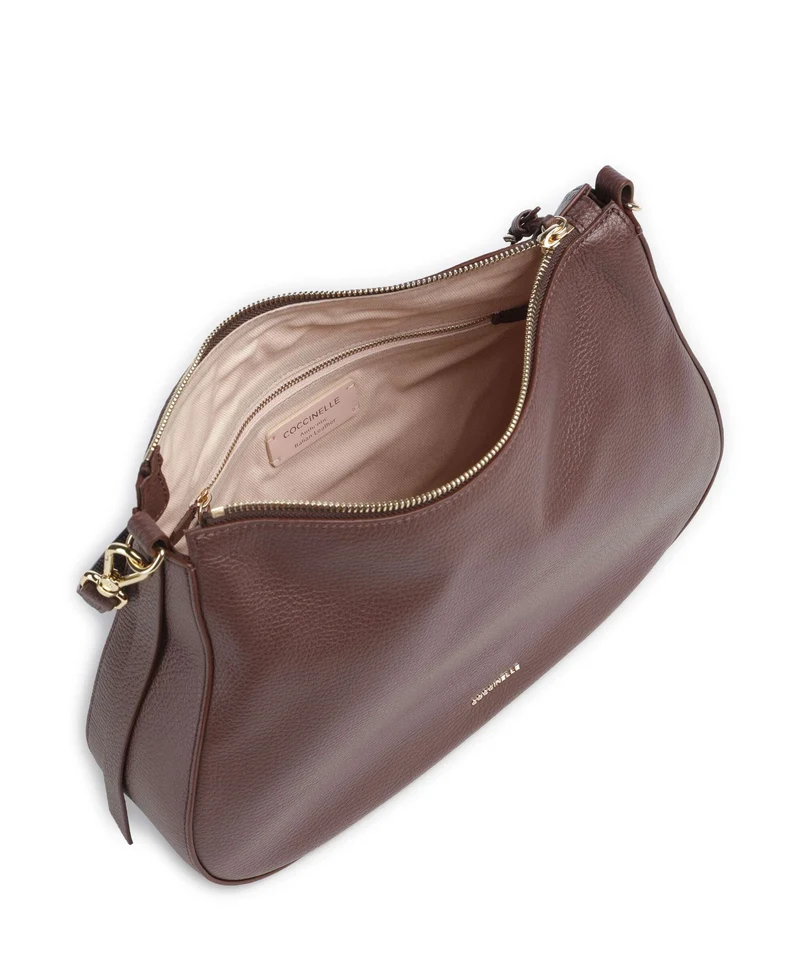 Coccinelle Nory Beuteltasche berry