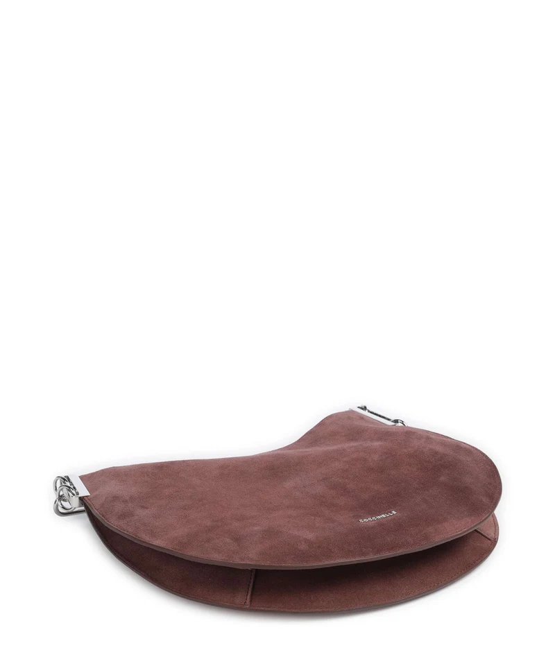 Coccinelle Sunup Suede Beuteltasche berry