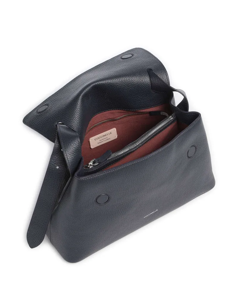 Coccinelle Fern Schultertasche midnight blue