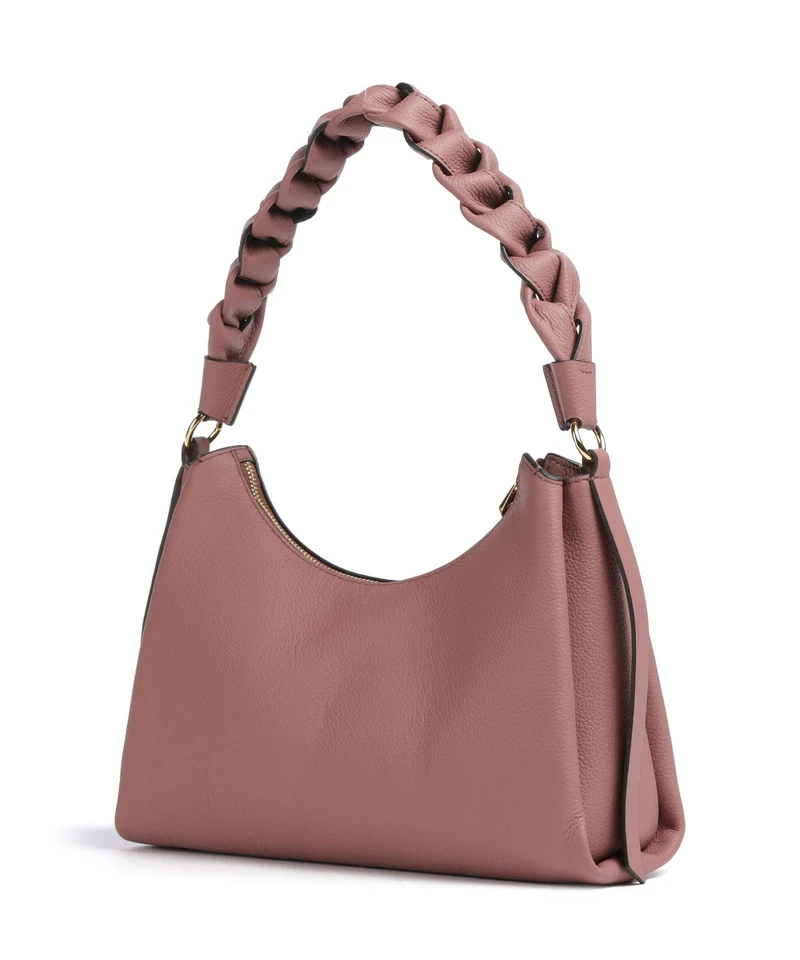 Coccinelle Boheme Grana Double Schultertasche winter rose/berry