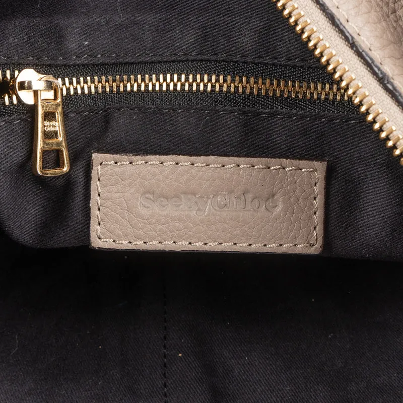 See By Chloé Leather and Suede Joan Crossbody Bag