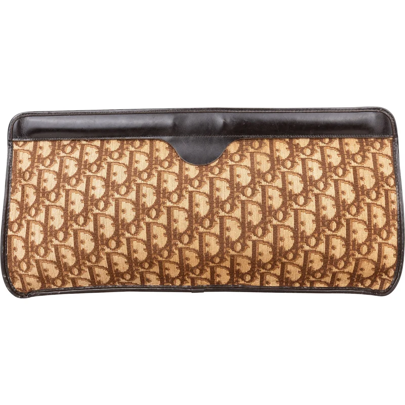 Christian Dior Trotter Monogram Clutch