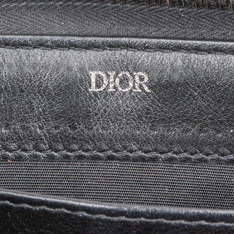 Christian Dior Trotter Monogram Zipped Long Wallet