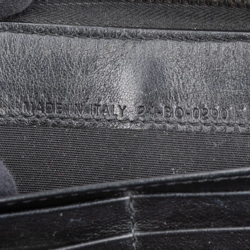 Christian Dior Trotter Monogram Zipped Long Wallet