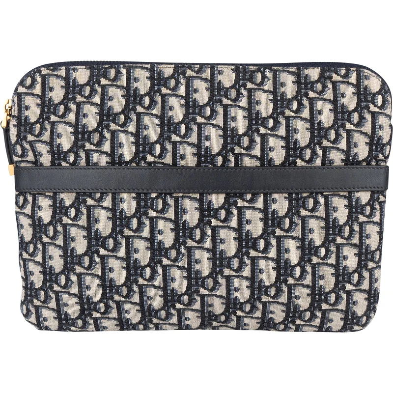Dior Trotter Monogram Clutch