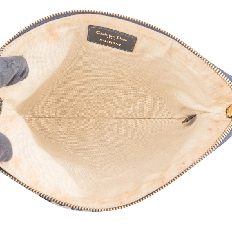 Dior Trotter Monogram Clutch