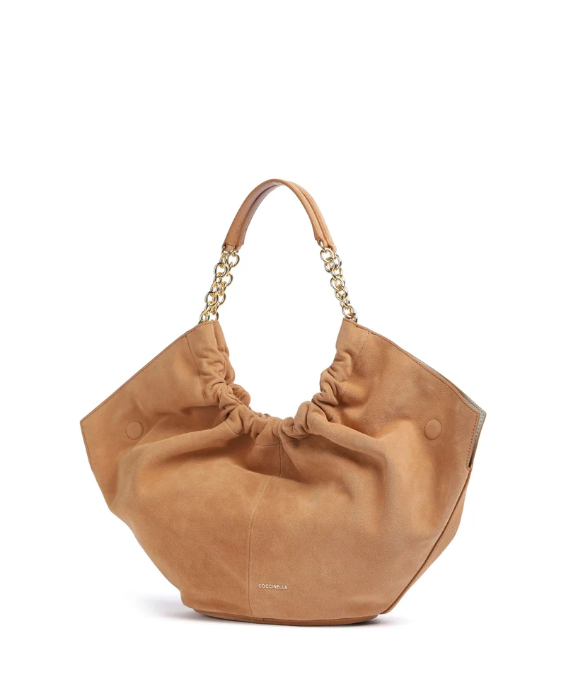 Coccinelle Smash Suede Beuteltasche robin
